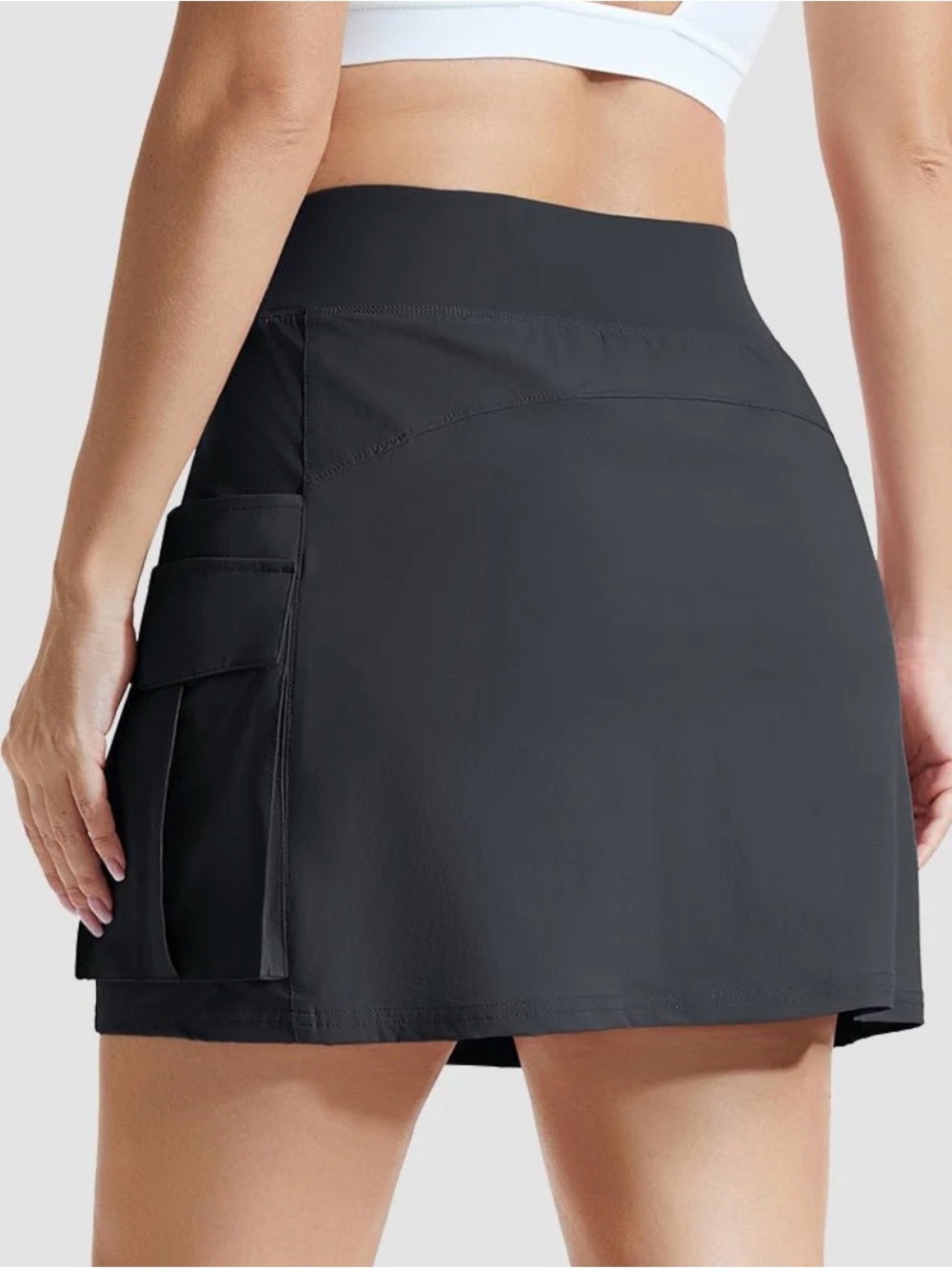 Gerry Weber Women Black Performance Skort with Side Pocket Size Small
